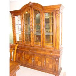 Lighted china cabinet