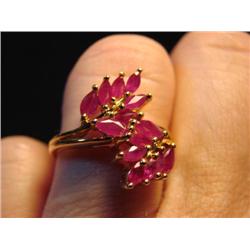 Ruby Cluster Ring