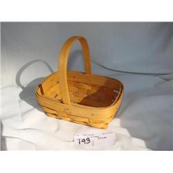 Longaberger signed basket