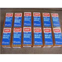 12 packages of 22 Maxi Mag Bullets