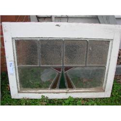 Stained glass window