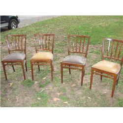 4 chairs