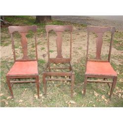 3 chairs