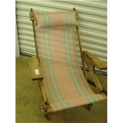 Wood lawn chair