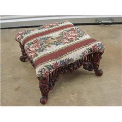 Padded foot stool