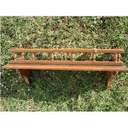 Small wood shelf