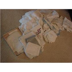 Linens, linens and more linens.