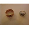 Image 1 : 2 rings-10K & 18K