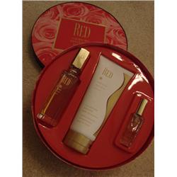 Red perfume set-new in box