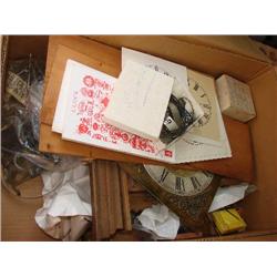 Clock parts and clock tools