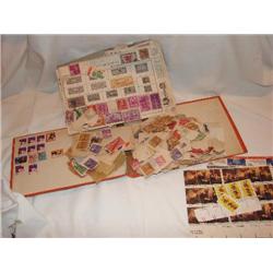 Stamp album-as we found it