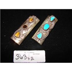 2 sterling cig. Lighter cases