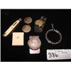 Image 1 : watch,knife,charms,tie tack, money clip