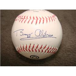 Aldrin & Armstrong signed baseball