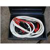 Image 1 : Jumper cables in plastic carry case.