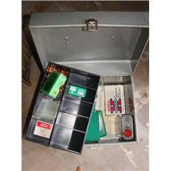 Fireproof box filled w/bullets