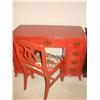 Image 1 : Antique desk w/matching chair