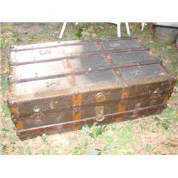 Old trunk-marked F.S.