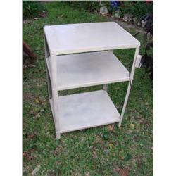 3 tier metal kitchen cabinet