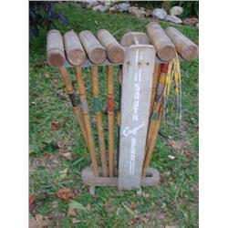 Croquet set