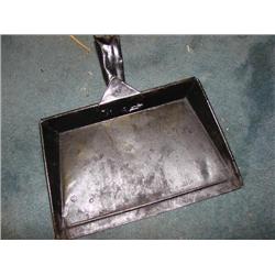 Old metal dust pan