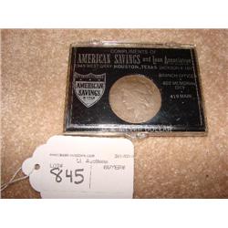 Peace dollar 1935-S (VF) in case