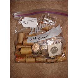 90% silver 72 cir.Kennedy 1/2, 500 mixed