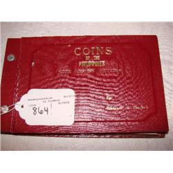 Red coin album "Coins of the Philippines"
