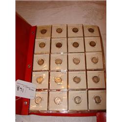 Red album, mercury dimes 1916-1945-S