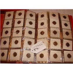 red album misc.  Lincoln cents