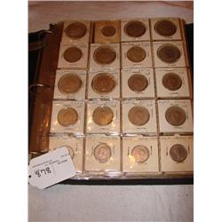 Black album, misc. foreign coins