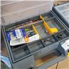 Image 2 : 2 TOOL ORGANIZERS WITH CONTENTS, INCLUDING CRAFTSMAN DRILL AND JIGSAW