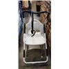 Image 2 : DRIVE METAL FOLDING WALKER WITH CANE, SHOWER CHAIR AND BED RAIL