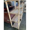 Image 2 : PINE SHELF, 35" WIDE, 21" DEEP AND 69" TALL