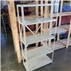Image 1 : METAL SHELF, 30" X 14" X 62"