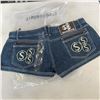 Image 3 : 10 NEW TRILLIONAIRE BRAND JEAN SHORTS SIZE 28