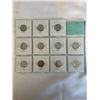 Image 2 : 11 CANADIAN 1967 CENTENNIAL MINT RABBIT NICKELS