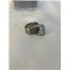 Image 2 : BELT BUCKLE RING WITH GENUINE STONES, 925 SILVER