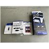 Image 1 : PLAYSTATION 4/5 DUAL CHARGING STATION WITH PLAY AND CHARGE CABLE 15FT, PLAYSTATION LINK DONGLE AND T