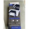 Image 2 : PLAYSTATION 4/5 DUAL CHARGING STATION WITH PLAY AND CHARGE CABLE 15FT, PLAYSTATION LINK DONGLE AND T