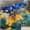 Image 2 : DUCK WITH DUCKLINGS AND DINOSAURS PLUSH ANIMALS