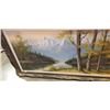 Image 2 : VINTAGE FRAME DOIL ON CANVAS 4FT LONG