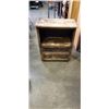 Image 1 : RUSTIC 2 DRAWER SHELF