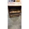 Image 2 : RUSTIC 2 DRAWER SHELF