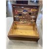 Image 2 : BOX OF ASSORTED CIGAR BOXES AND WOOD HUMIDOR