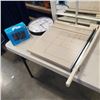 Image 1 : PAPER CUTTER, CLOCK AND LOGITECH SPEAKER SET