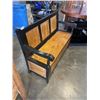 Image 2 : PINE FARMHOUSE STYLE ENTRY BENCH