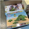 Image 2 : HEN WITH CHICKS, DINOSAURS AND TURTLE PLUSH ANIMALS