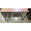 Image 2 : ROLLING WOOD TOP WORK STATION