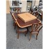 Image 2 : DROPSIDE TABLE AND 6 DINING CHAIRS